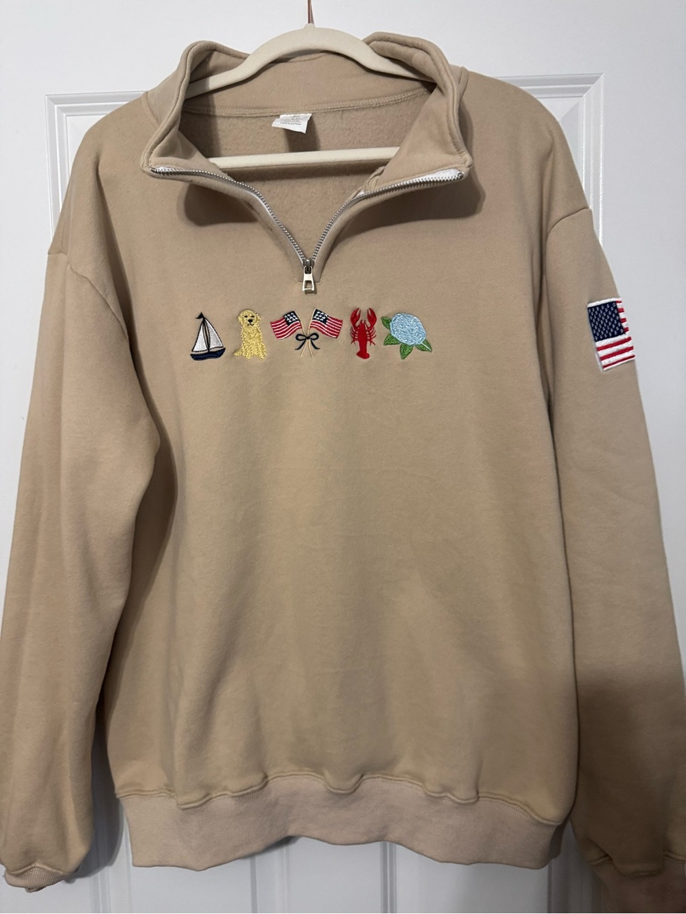 Costal half zip